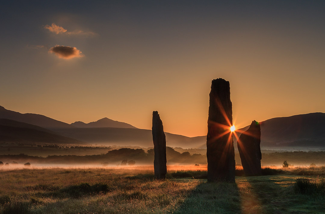 Machrie Moor Stone Circle, Isle Of Arran, Scotland