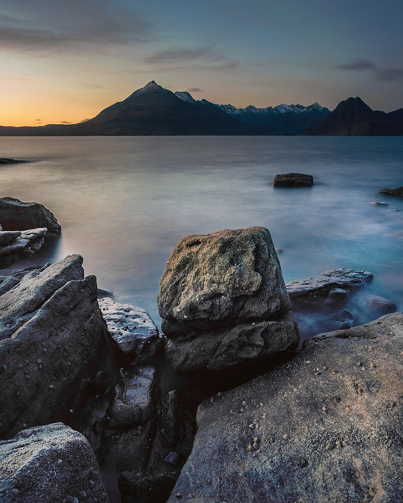 Boulders of elgol, isle of skye, scotland