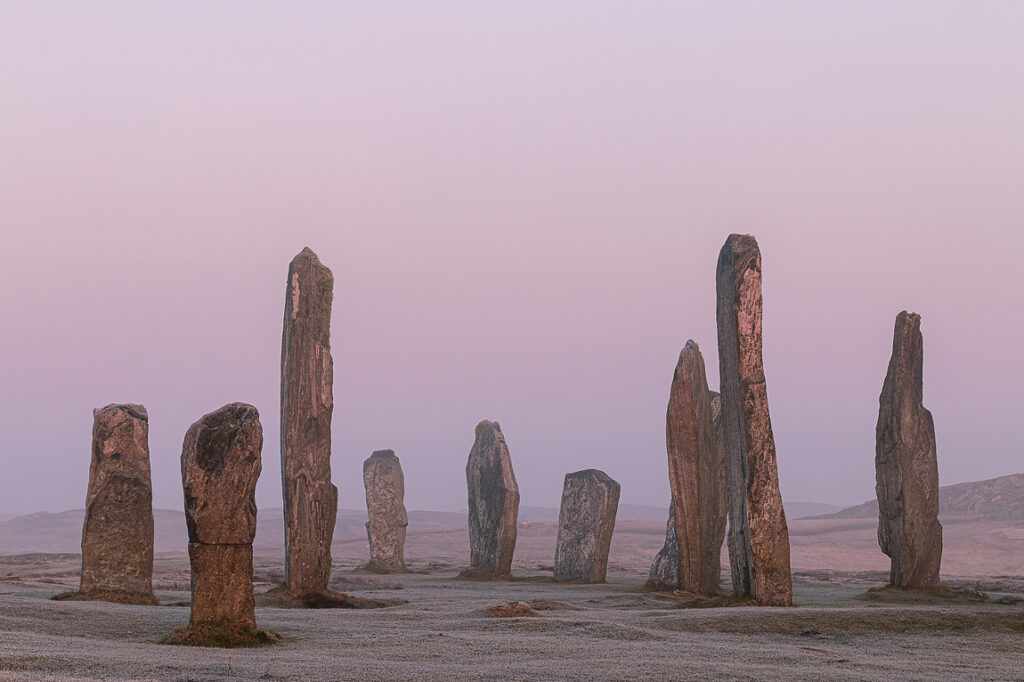 Callanish standing stones sunrise, isle of lewis, outer hebrides, scotland 6144