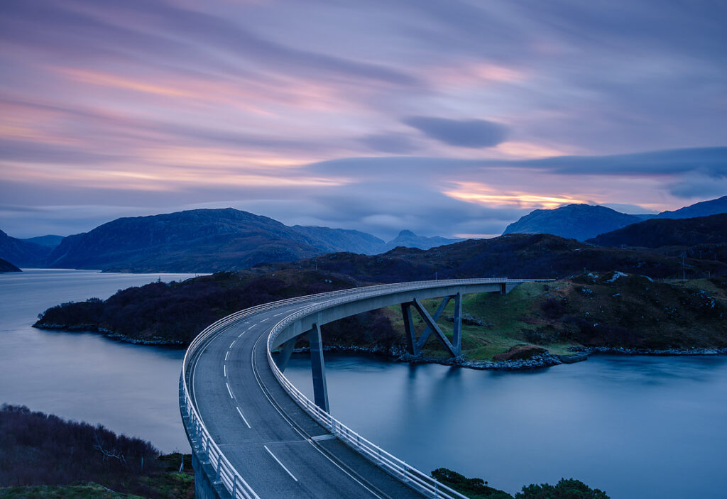 Kylesku bridge sutherland scotland