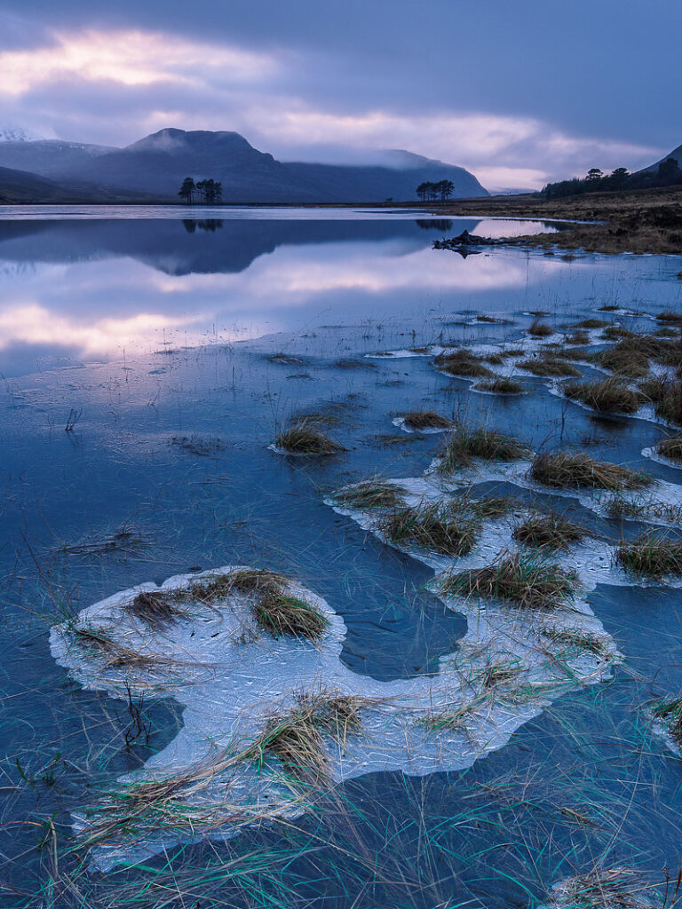 Loch droma, wester ross, scotland