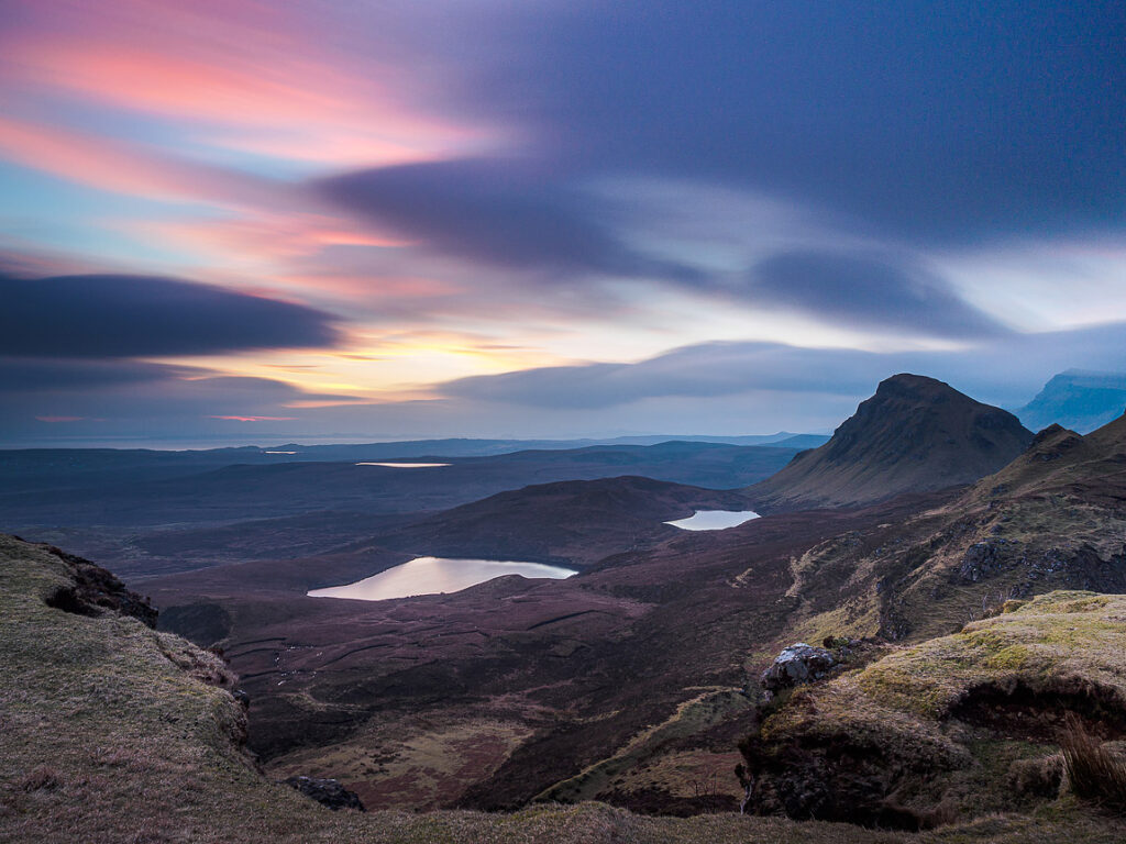 The quiraing, isle of skye, scotland