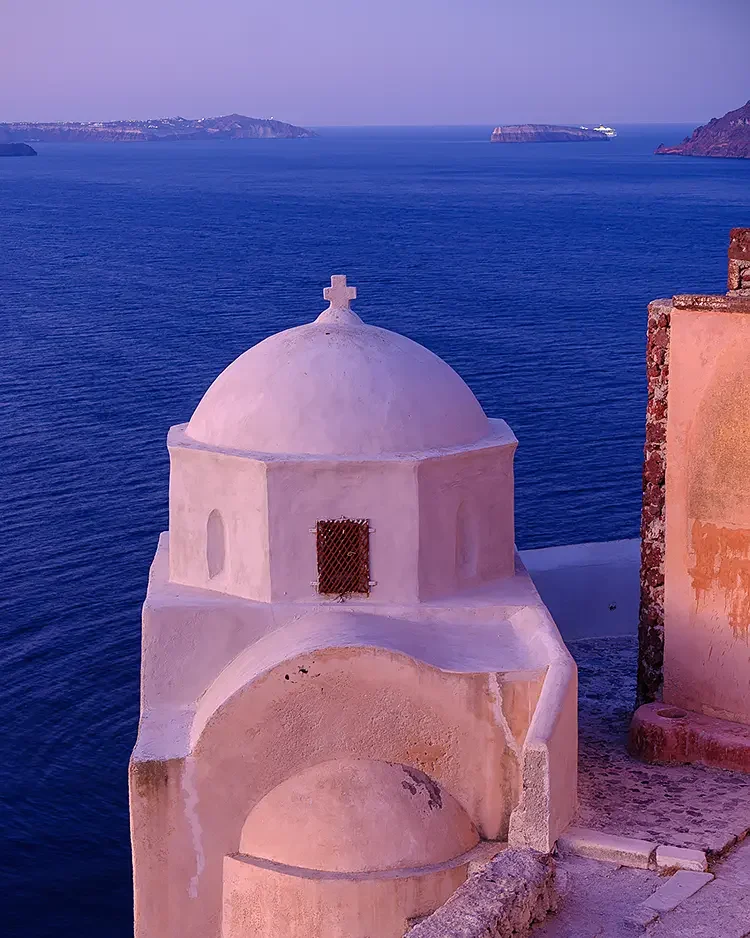 Agios Nikolaos Kastrou, Oia, Santorini, Greece